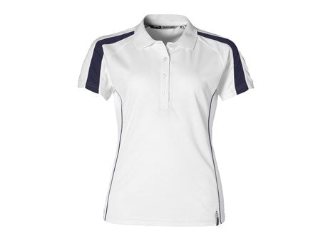 Ladies Horizon Golf Shirt - White Only-