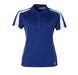 Ladies Horizon Golf Shirt - White Only-L-Royal Blue-RB