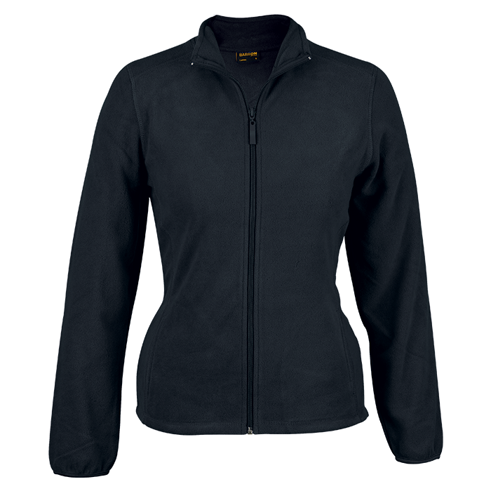 Ladies Hybrid Fleece Jacket Black / XS / Regular - Tops