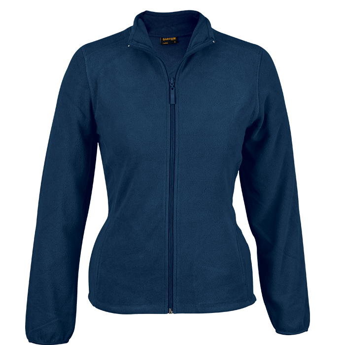 Ladies Hybrid Fleece Jacket Navy / XS / Regular - Tops
