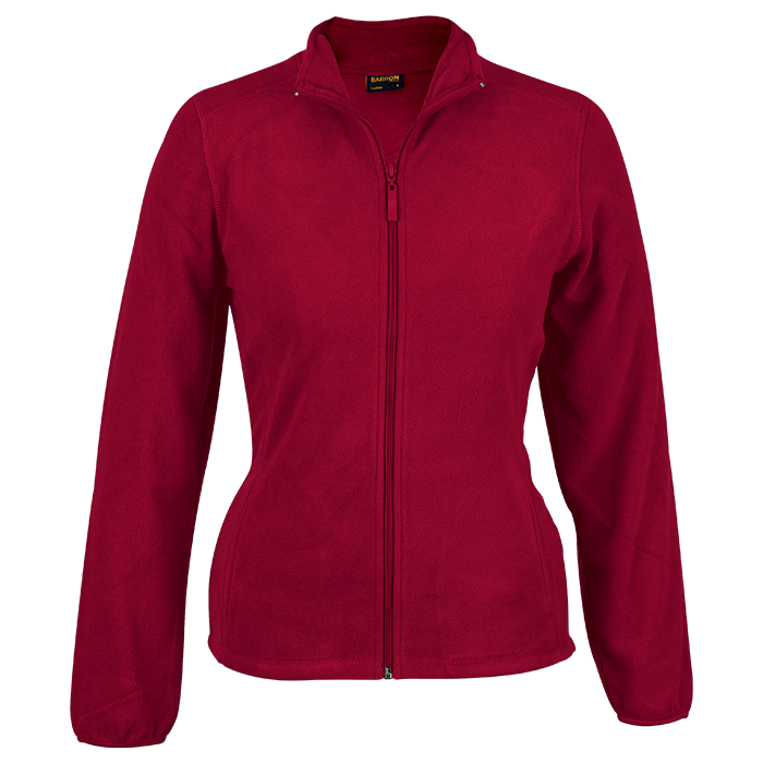 Ladies Hybrid Fleece Jacket Red / XS / Regular - Tops