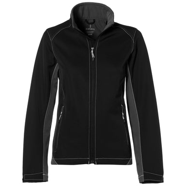Ladies Iberico Softshell Jacket - Black Only-2XL-Black-BL