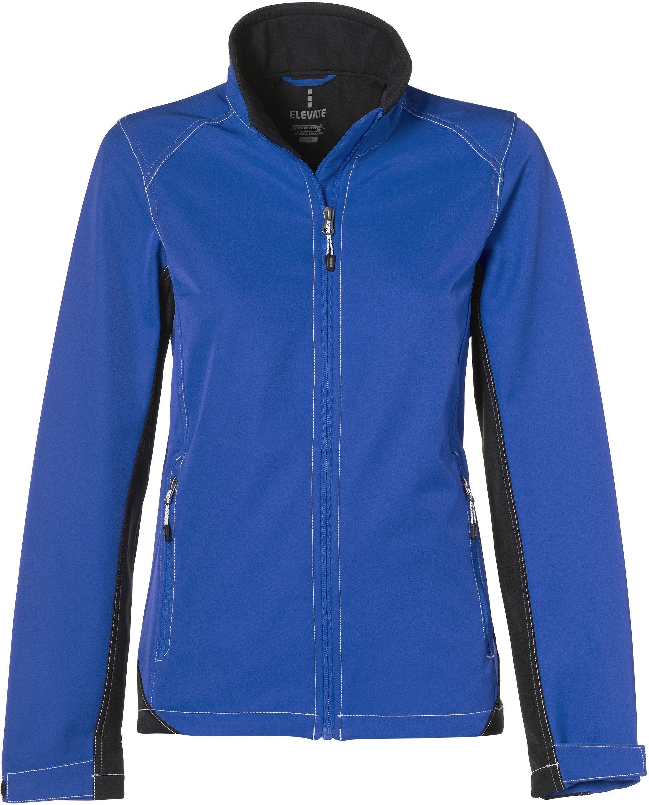 Ladies Iberico Softshell Jacket - Black Only-2XL-Blue-BU