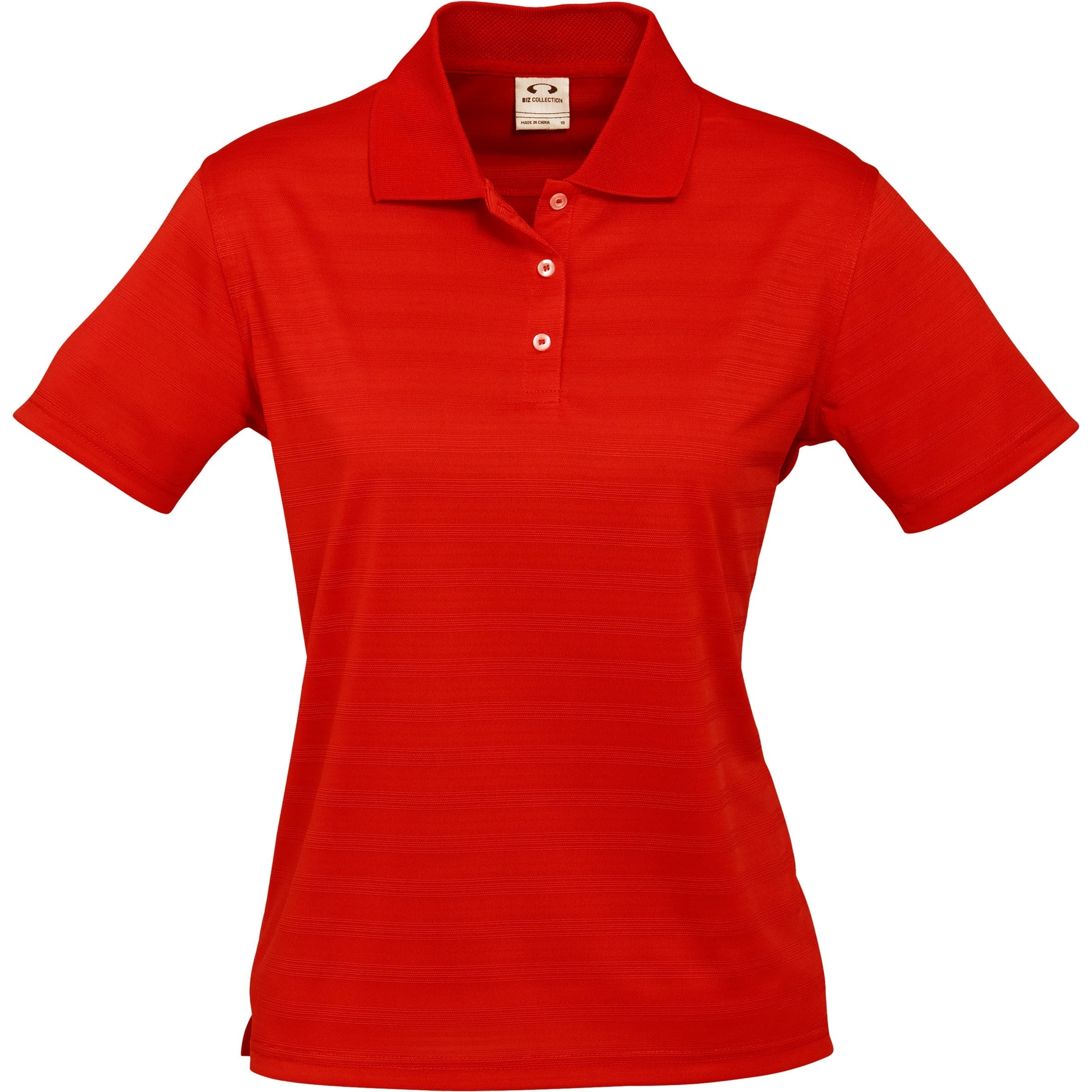 Ladies Icon Golf Shirt - Lime Only-L-Red-R
