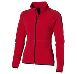 Ladies Ignition Micro Fleece Jacket - Red Only-L-Red-R
