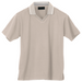 Ladies Jacquard Collar Golf Shirt Stone / XS / Last Buy - Shirts