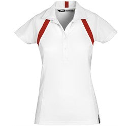 Ladies Jebel Golf Shirt - Red Only-L-Red-R