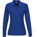 Ladies Long Sleeve Elemental Golf Shirt-2XL-Blue-BU
