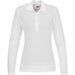 Ladies Long Sleeve Elemental Golf Shirt-2XL-White-W