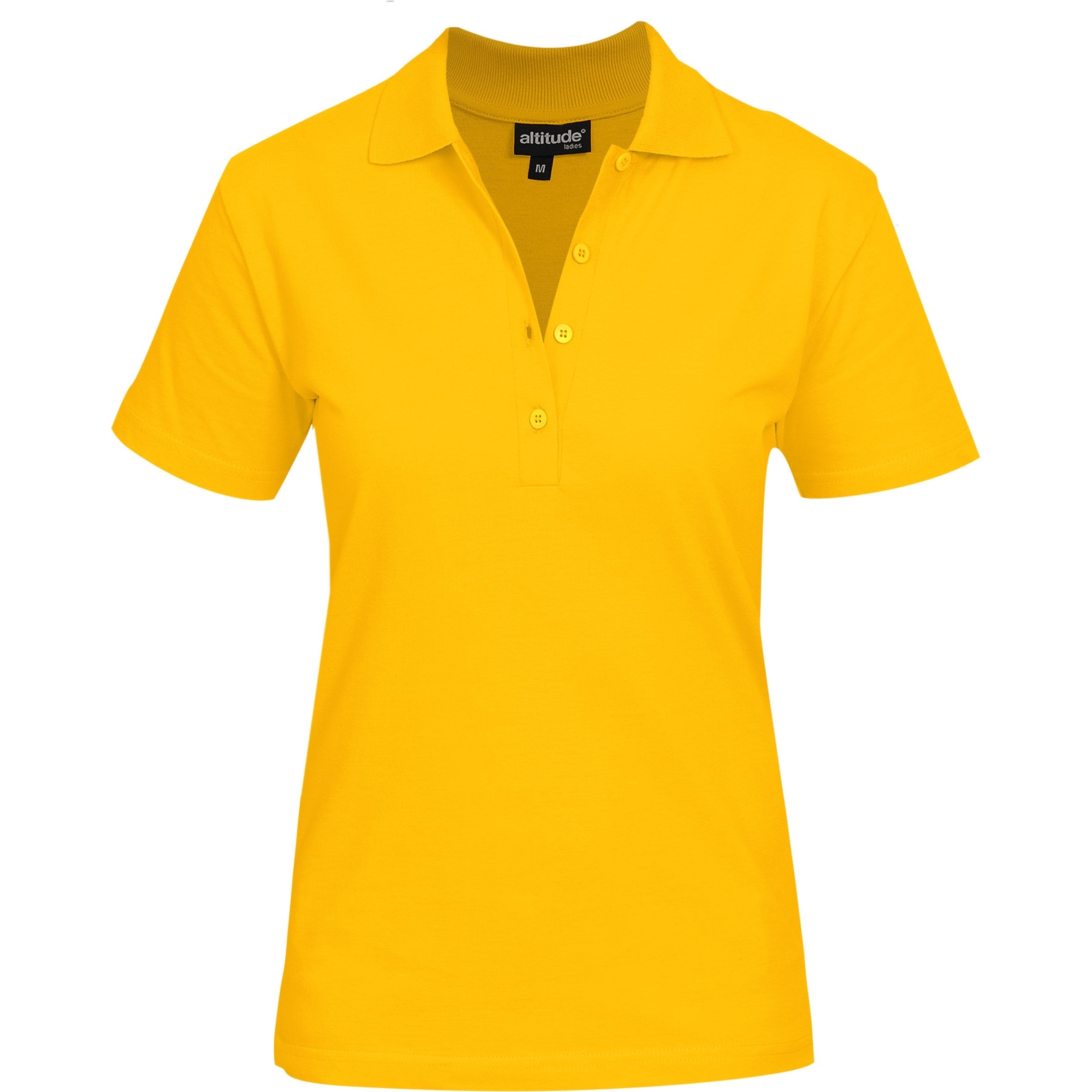 Ladies Michigan Golf Shirt - Yellow Only-