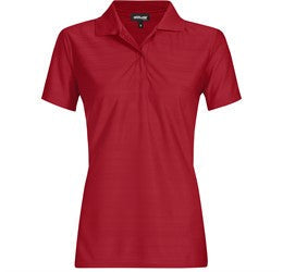 Ladies Milan Golf Shirt-2XL-Red-R