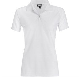 Ladies Milan Golf Shirt-2XL-White-W