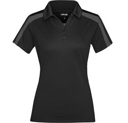 Ladies Nautilus Golf Shirt-2XL-Black-BL