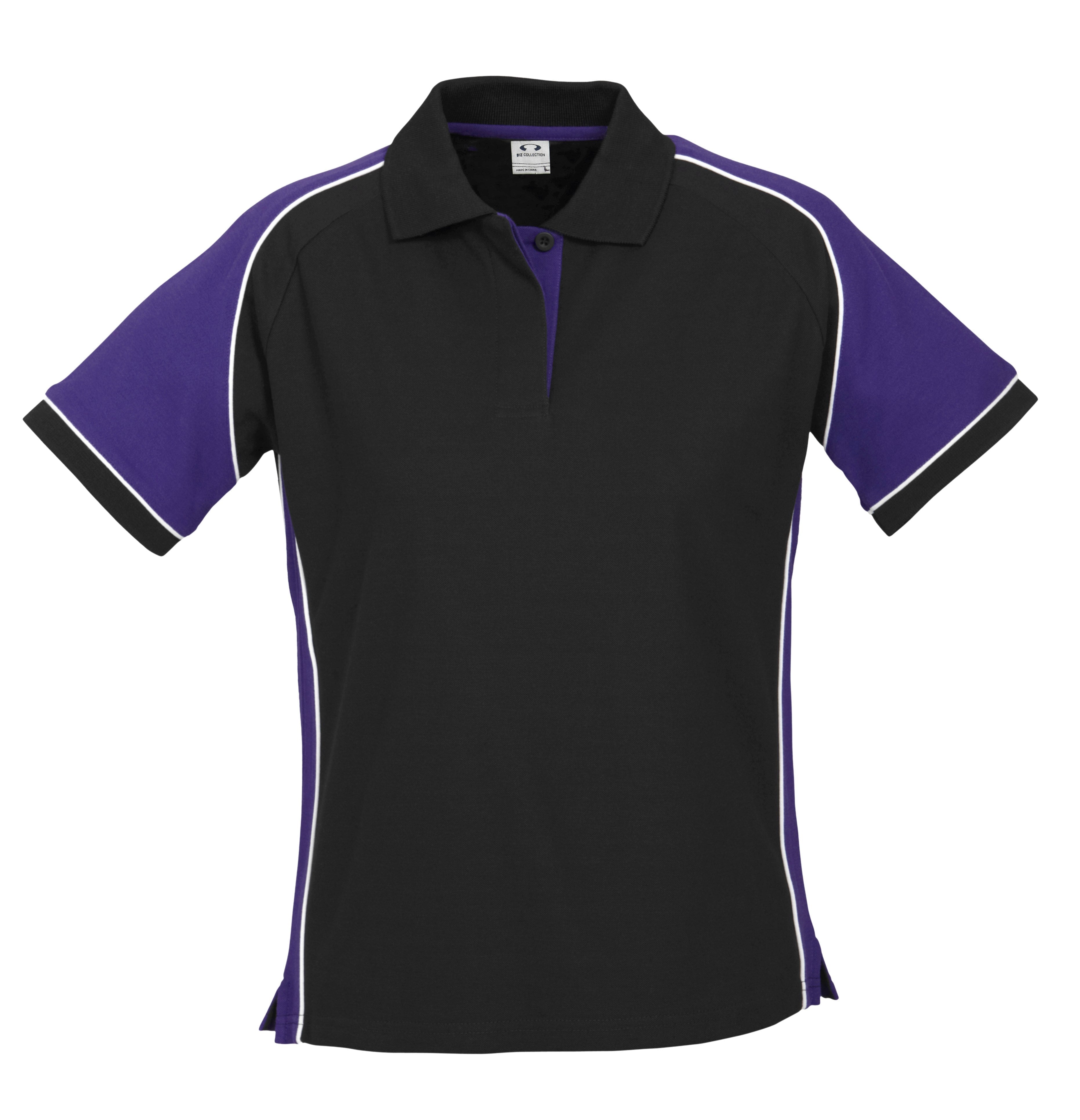 Ladies Nitro Golf Shirt - Royal Blue Only-L-Purple-P