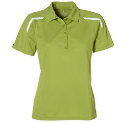 Ladies Nyos Golf Shirt - Black Only-