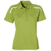 Ladies Nyos Golf Shirt - Black Only-2XL-Lime-L