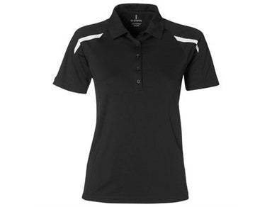 Ladies Nyos Golf Shirt - Black Only-