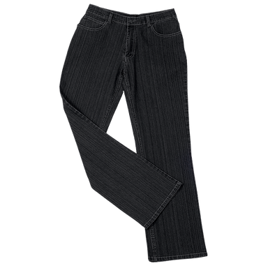 Ladies Original Stretch Jeans Black / 28 / Regular - Bottoms