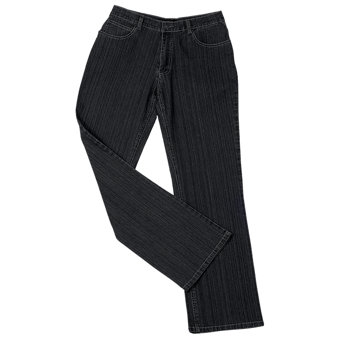 Ladies Original Stretch Jeans Black / 28 / Regular - Bottoms