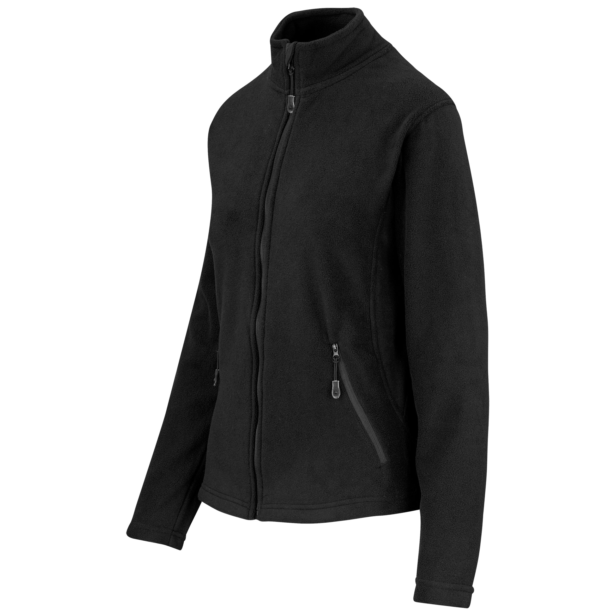 Ladies Oslo Micro Fleece Jacket 2XL / Black / BL - Coats & 