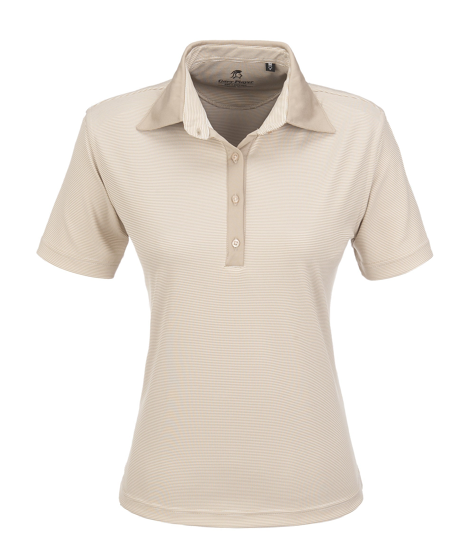 Ladies Pensacola Golf Shirt - Yellow Only-L-Khaki-KH