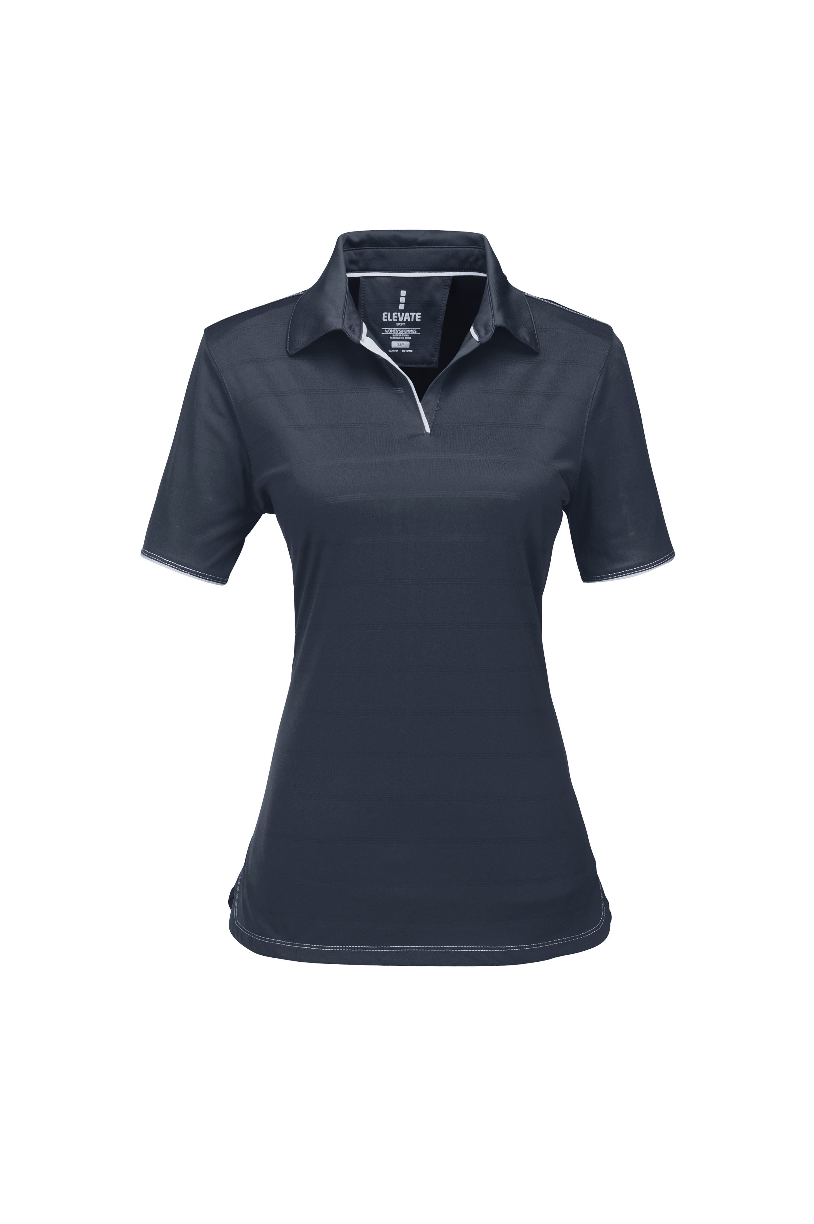 Ladies Prescott Golf Shirt - Black Only-2XL-Navy-N