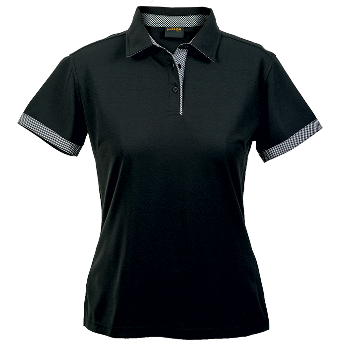 Ladies Pulse Golf Shirt Black / XS / Regular - Shirts