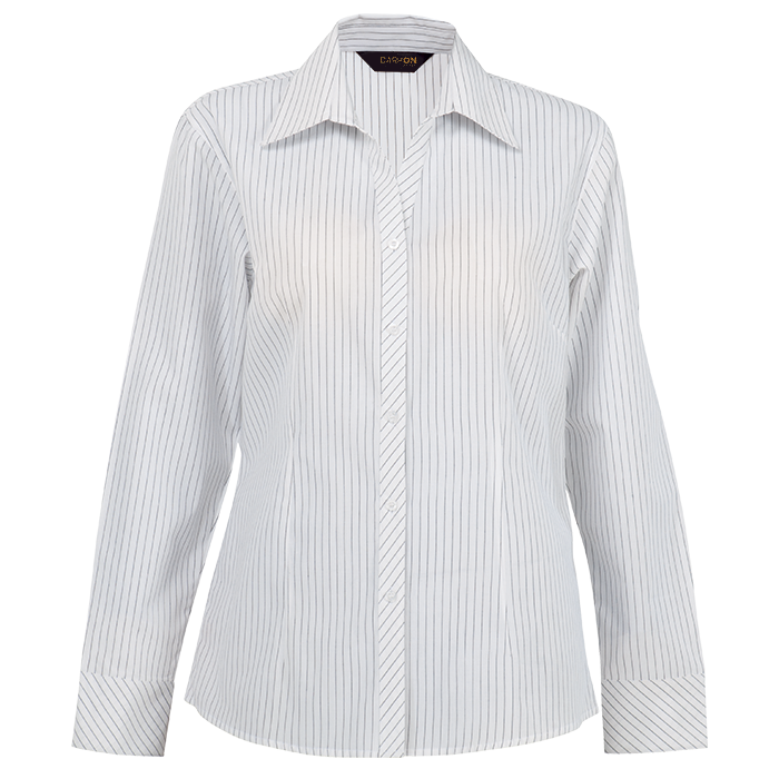 Ladies Quest Long Sleeve Blouse - Shirts-Corporate