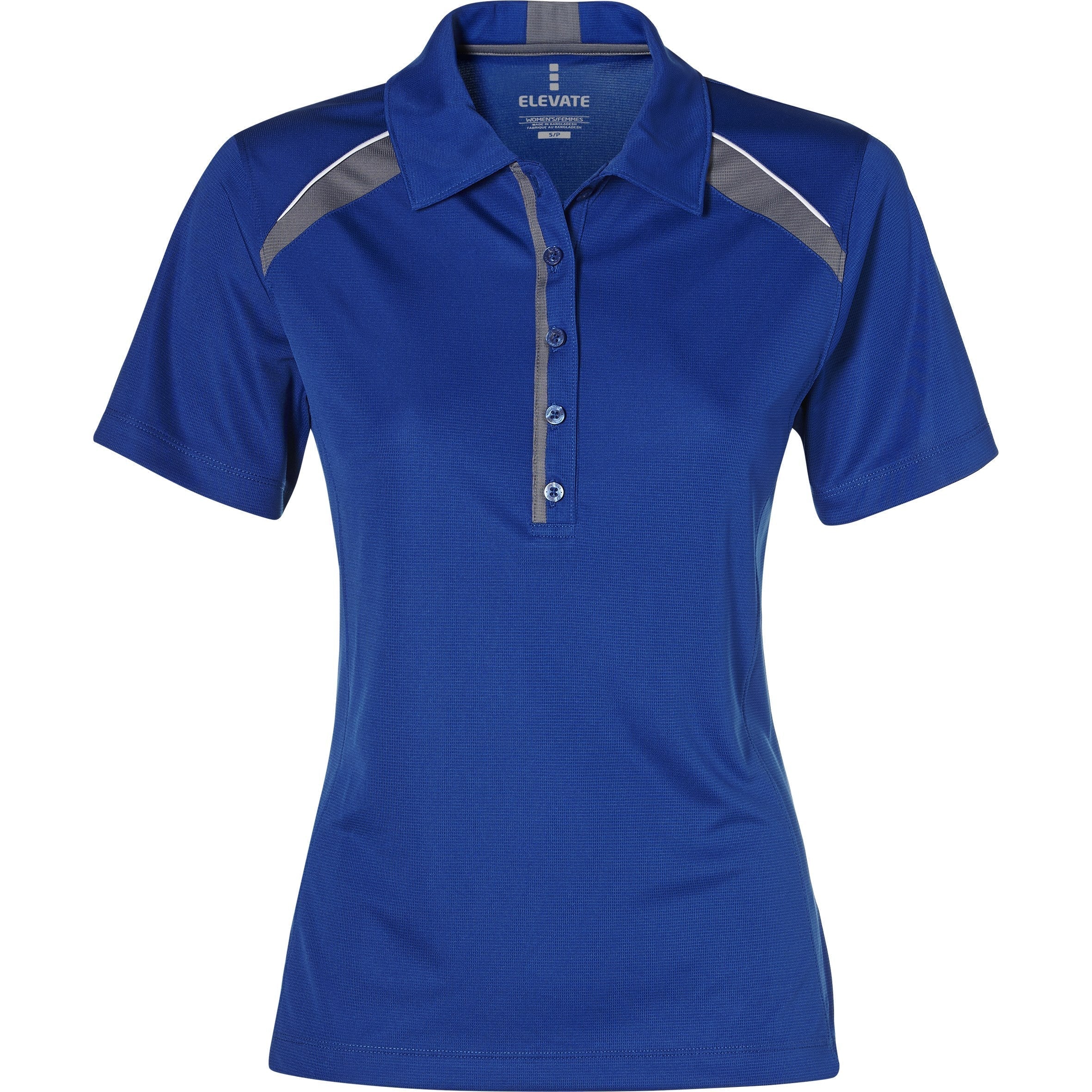 Ladies Quinn Golf Shirt - Navy Only-L-Blue-BU