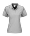 Ladies Resort Golf Shirt - White Only-L-Grey-GY