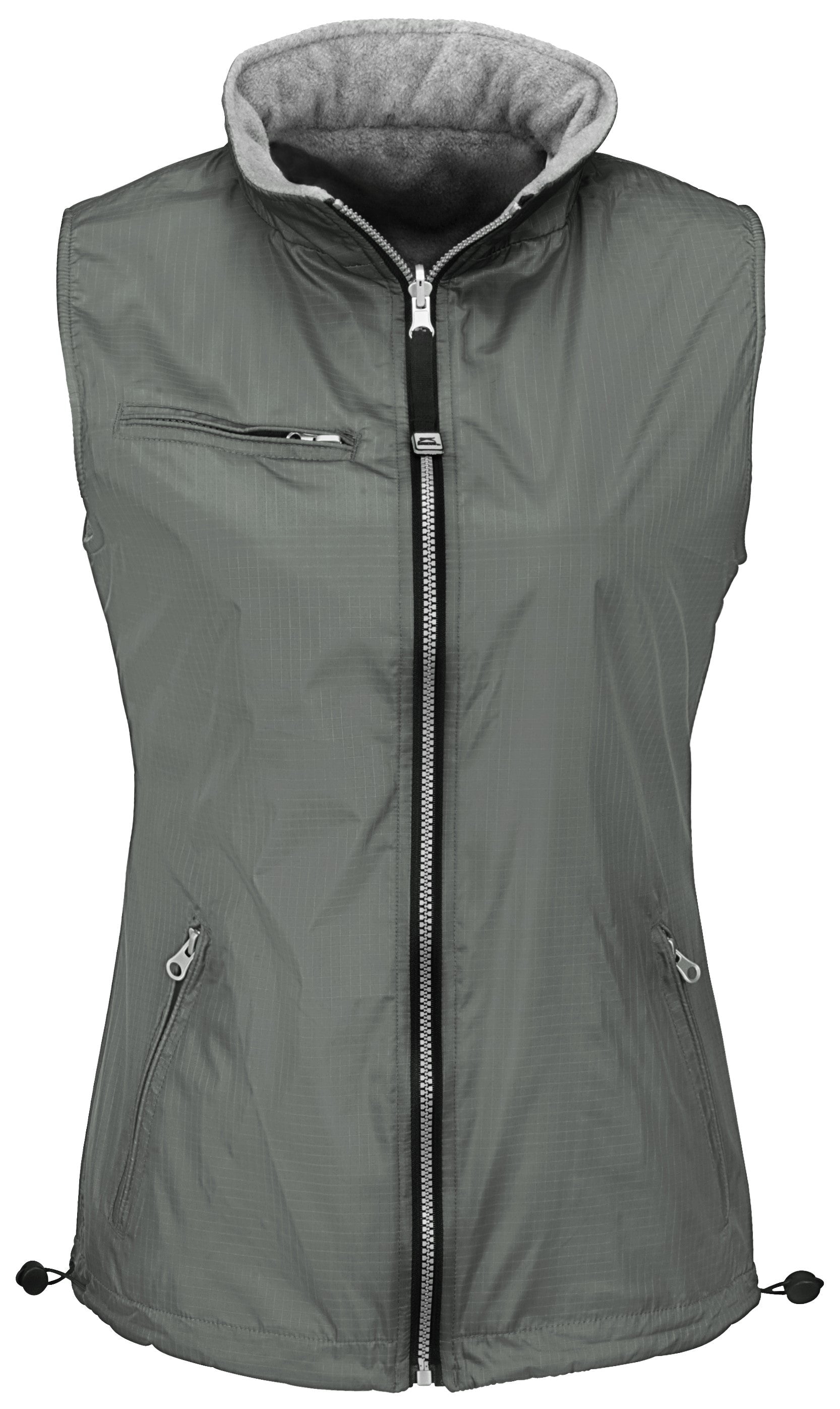Ladies Reversible Fusion Bodywarmer - Grey Old Only-