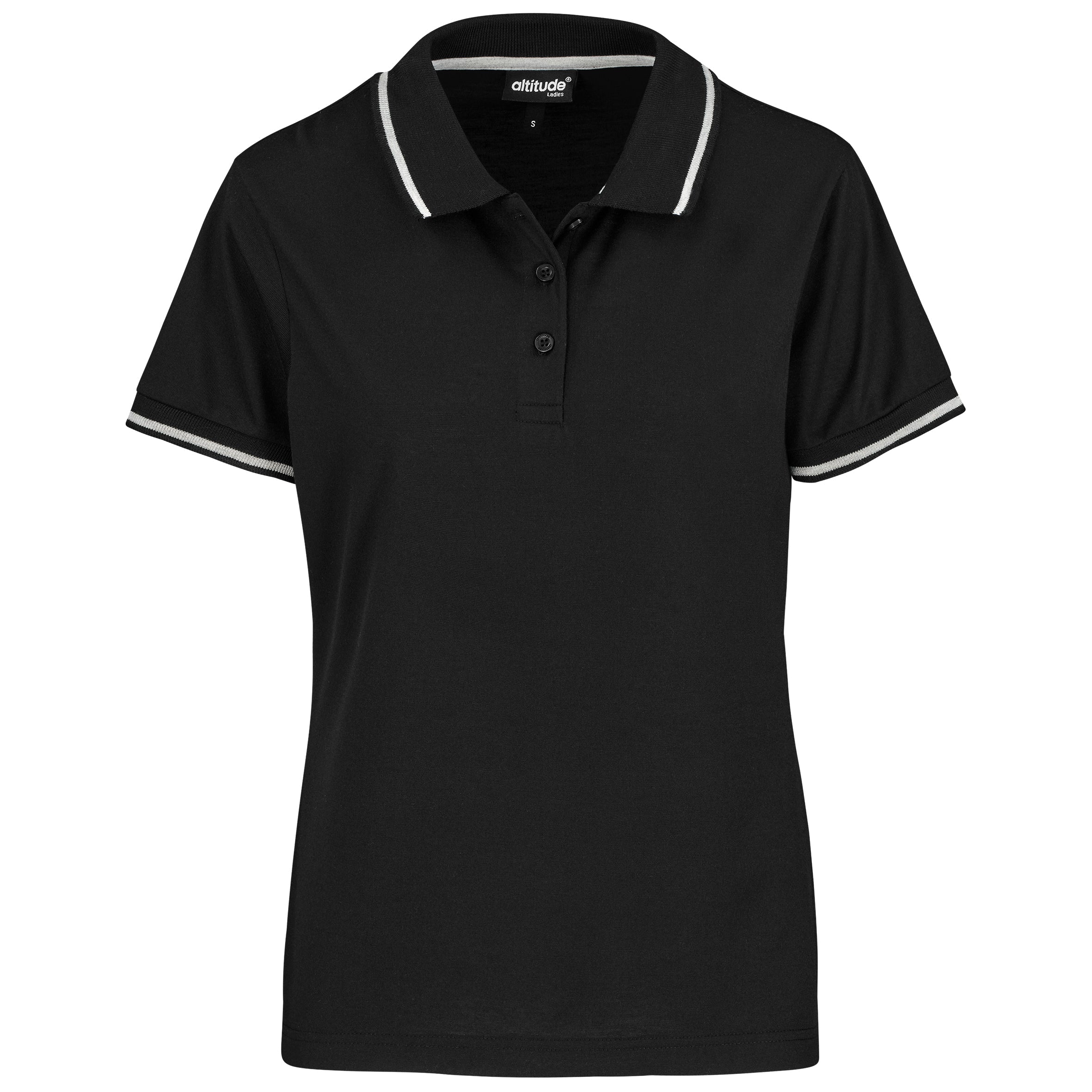 Ladies Reward Golf Shirt L / Black / BL