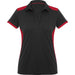 Ladies Rival Golf Shirt - Blue Only-L-Black With Red-BLR