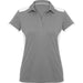 Ladies Rival Golf Shirt - Blue Only-L-Grey with White-GYW