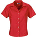 Ladies Short Sleeve Aspen Shirt-2XL-Red-R