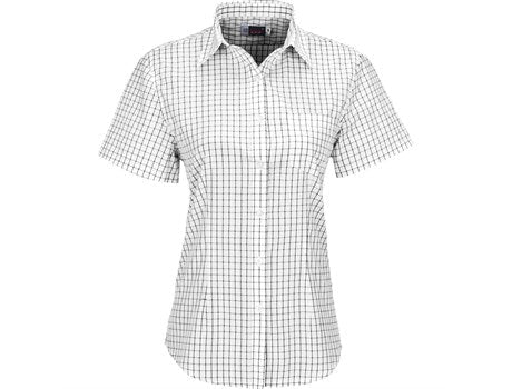 Ladies Short Sleeve Aston Shirt - White Only-
