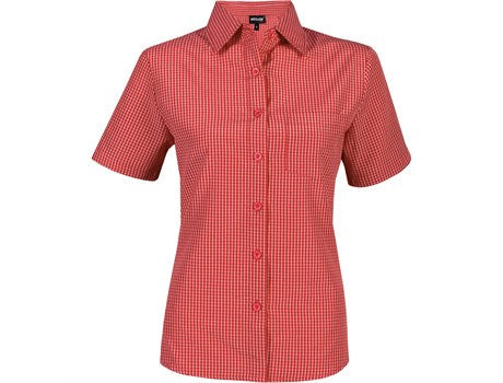 Ladies Short Sleeve Cedar Shirt - Red Only-