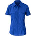 Ladies Short Sleeve Kensington Shirt-L-Royal Blue-RB