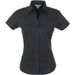Ladies Short Sleeve Metro Shirt - Black Only-2XL-Black-BL
