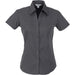 Ladies Short Sleeve Metro Shirt - Black Only-2XL-Grey-GY