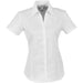 Ladies Short Sleeve Metro Shirt - Black Only-2XL-White-W