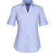 Ladies Short Sleeve Northampton Shirt-L-Sky Blue-SB