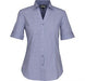 Ladies Short Sleeve Northampton Shirt-L-Royal Blue-RB