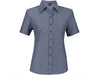 Ladies Short Sleeve Oxford Shirt - White Only-