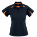 Ladies Solo Golfer Black/Orange / XS / Regular - Golf Shirts