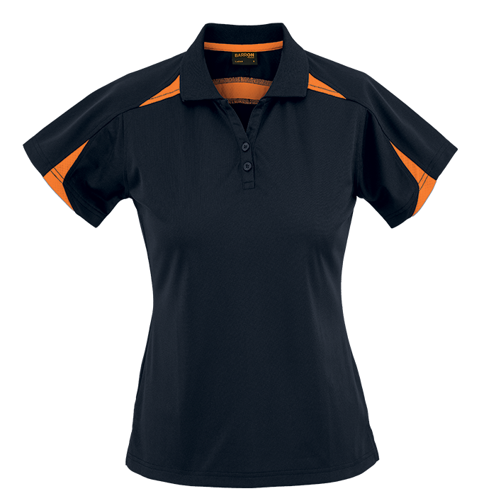 Ladies Solo Golfer  Black/Orange / XS / Regular - 