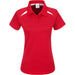 Ladies Splice Golf Shirt-L-Red-R
