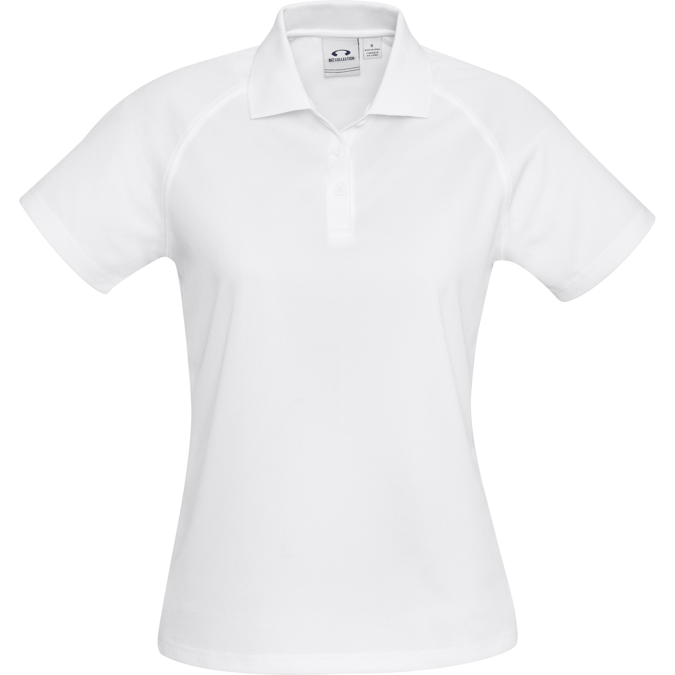 Ladies Sprint Golf Shirt - Blue Only-2XL-White-W