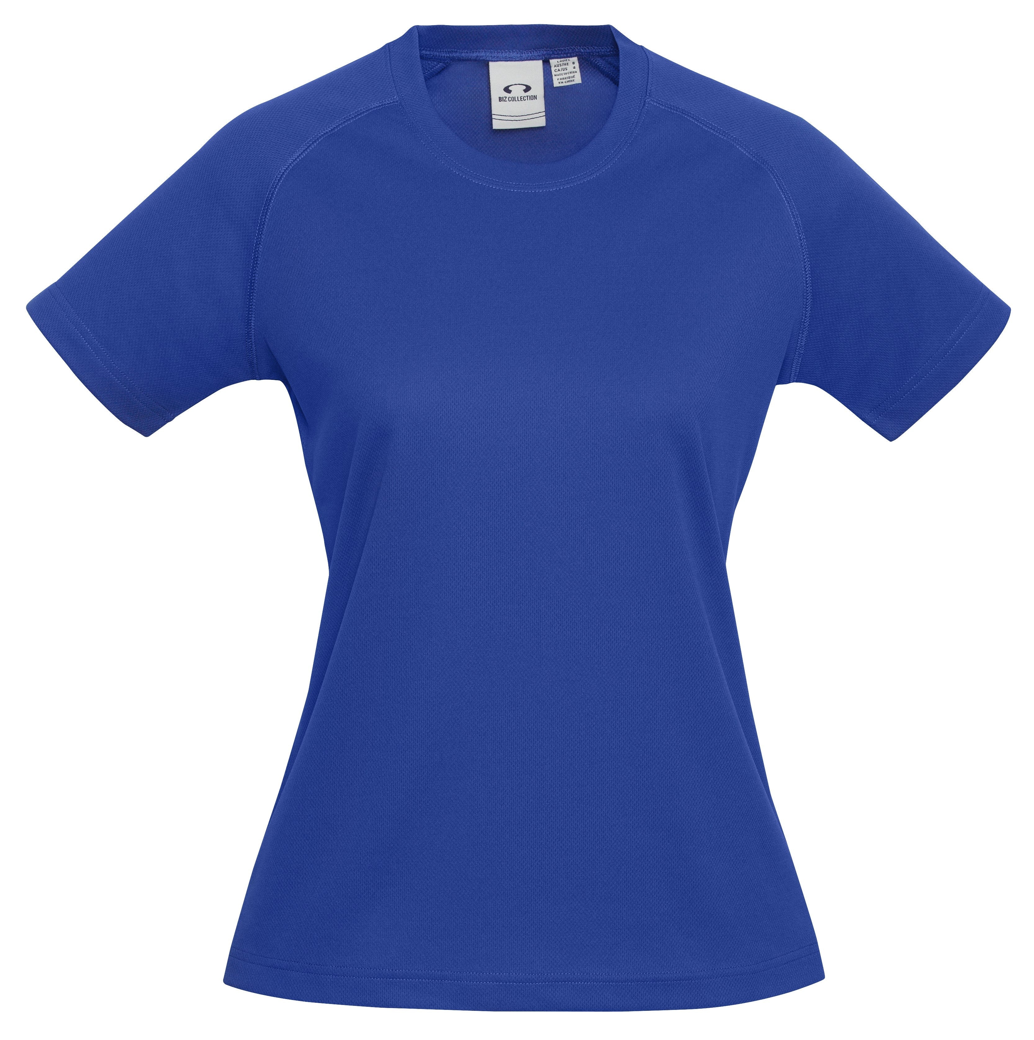 Ladies Sprint T-Shirt - Navy Only-L-Blue-BU