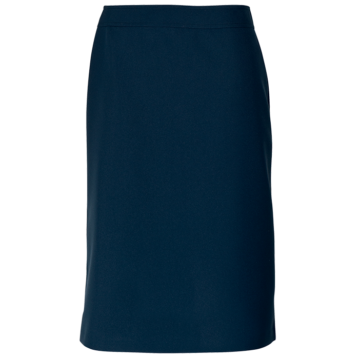 Ladies Statement Skirt-Knee-Length Skirts-Navy-28